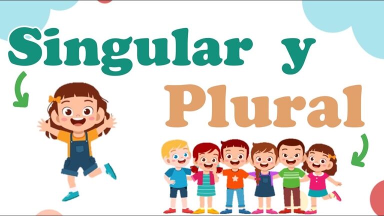 10 palabras en singular y plural
