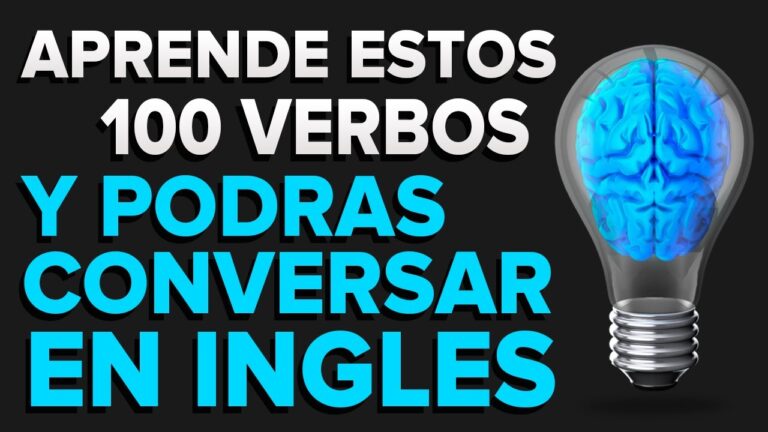 100 verbos con ing en ingles y español