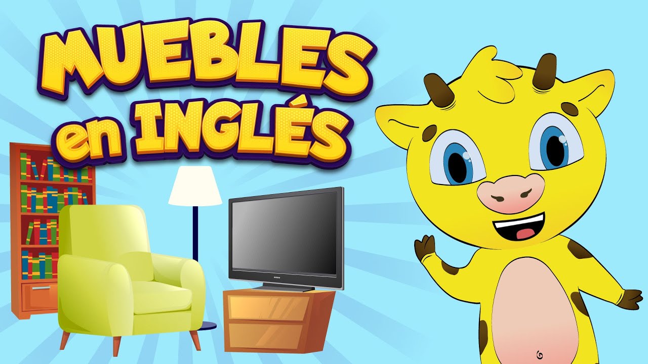 20 muebles en inglés y español