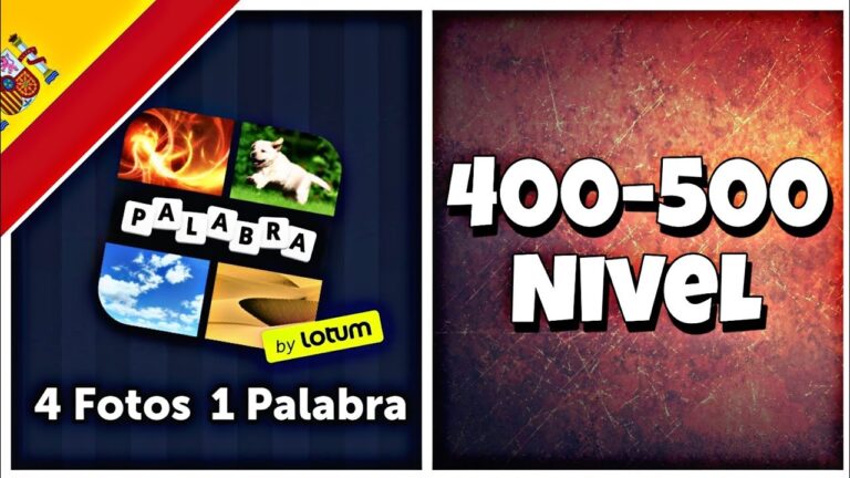 4 fotos 1 palabra nivel 400