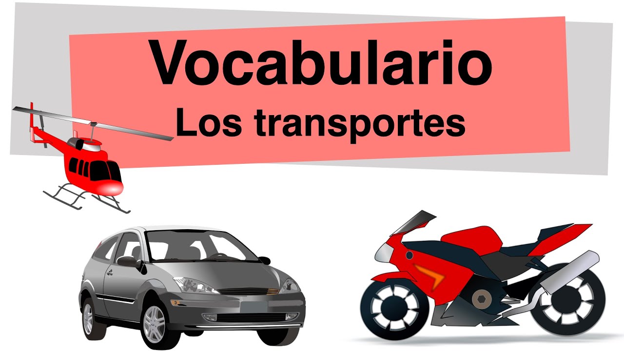 5 palabras relacionadas con transporte