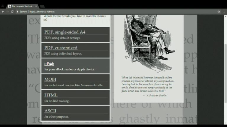 a sherlock holmes collection pdf gratis ingles