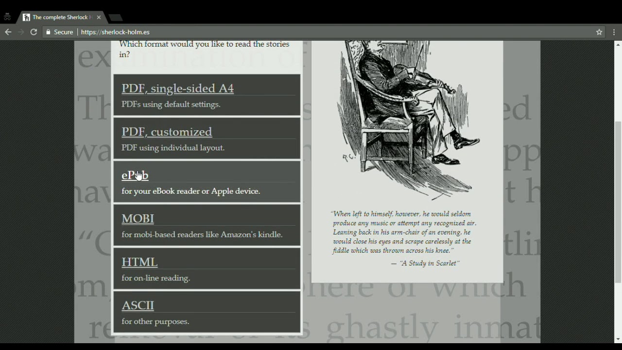 a sherlock holmes collection pdf gratis ingles