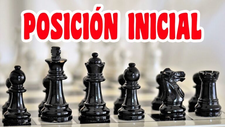 acomodo de piezas en ajedrez