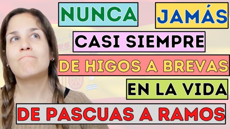 adverbios de frecuencia en español