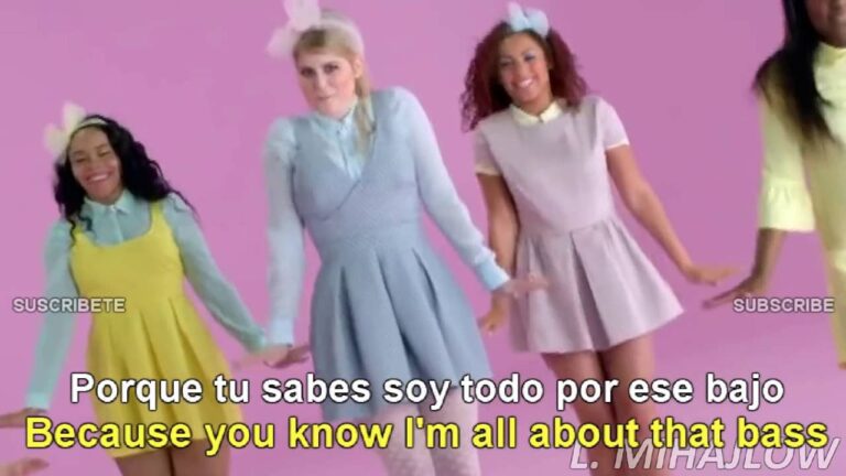 all about that bass letra español