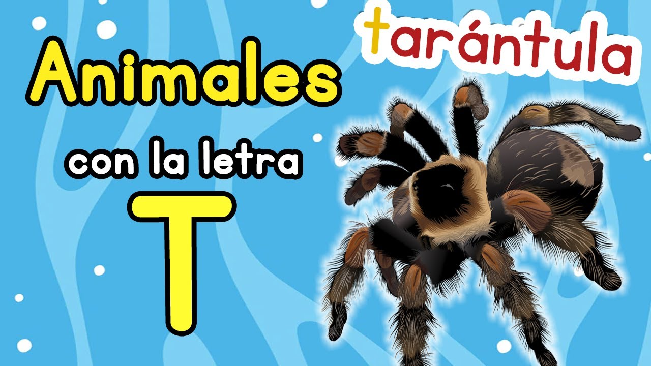animales con la letra t