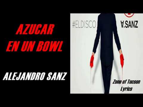 azucar en un bowl letra