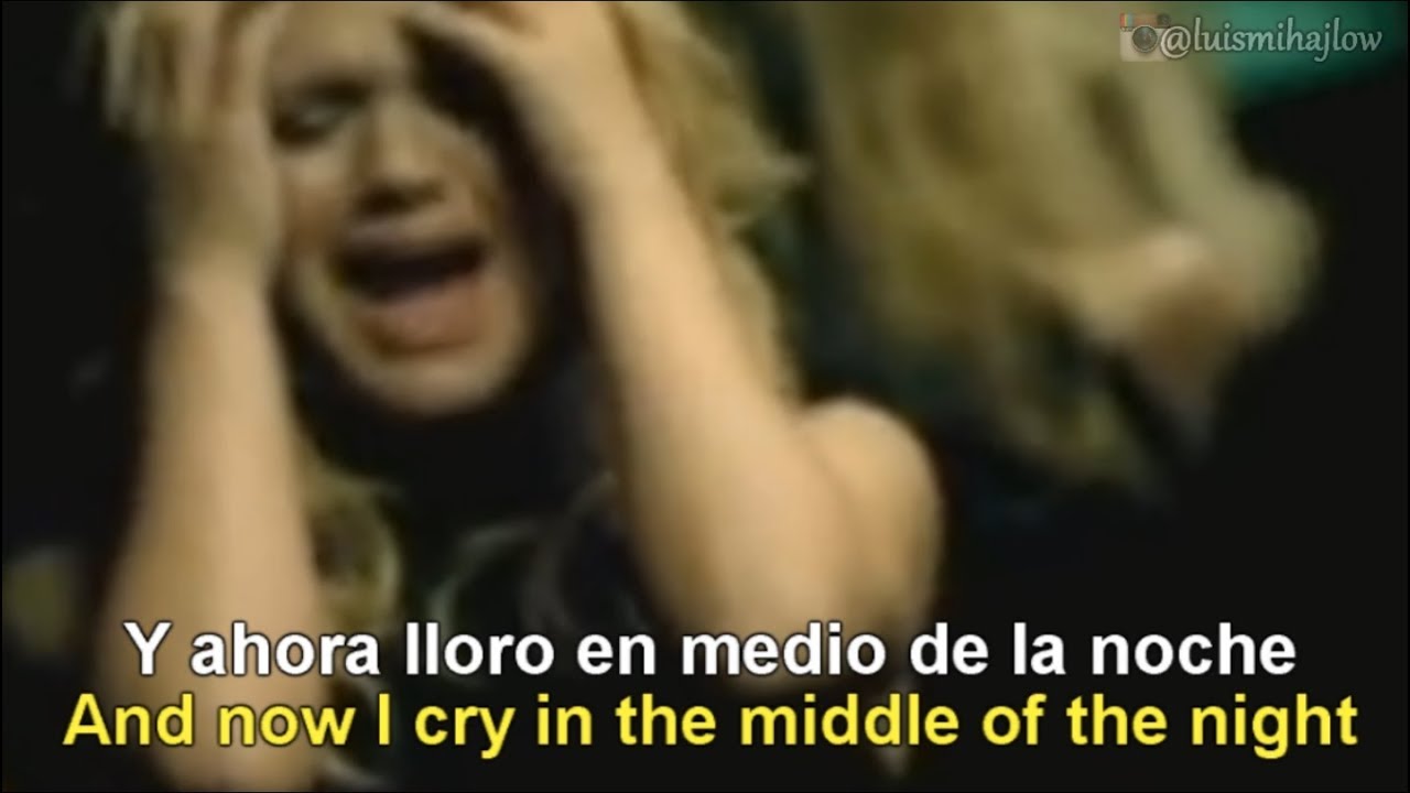 because of you letra traducida