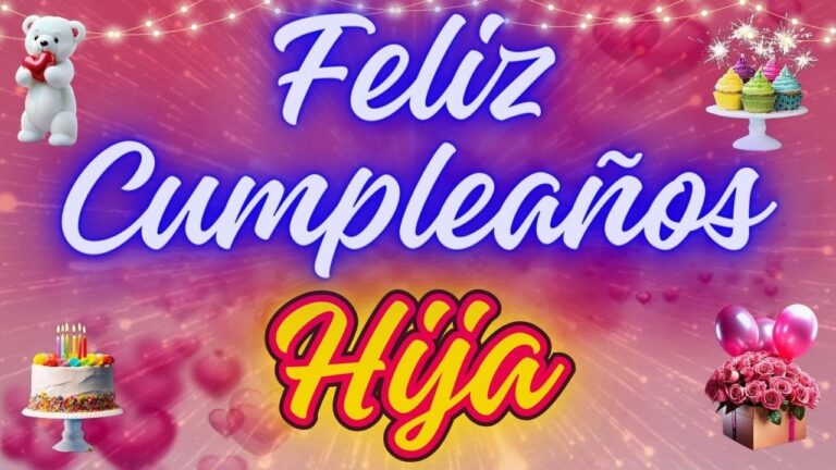 carta de cumpleaños para una hija