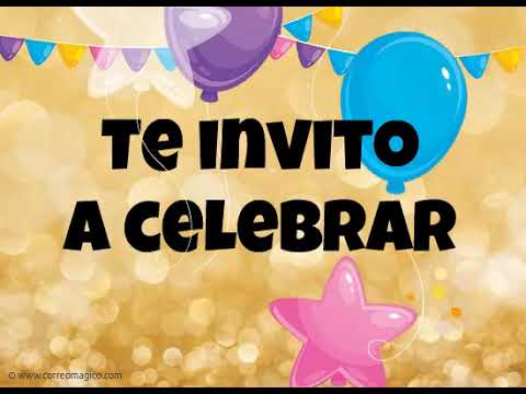 carta de invitacion a una fiesta