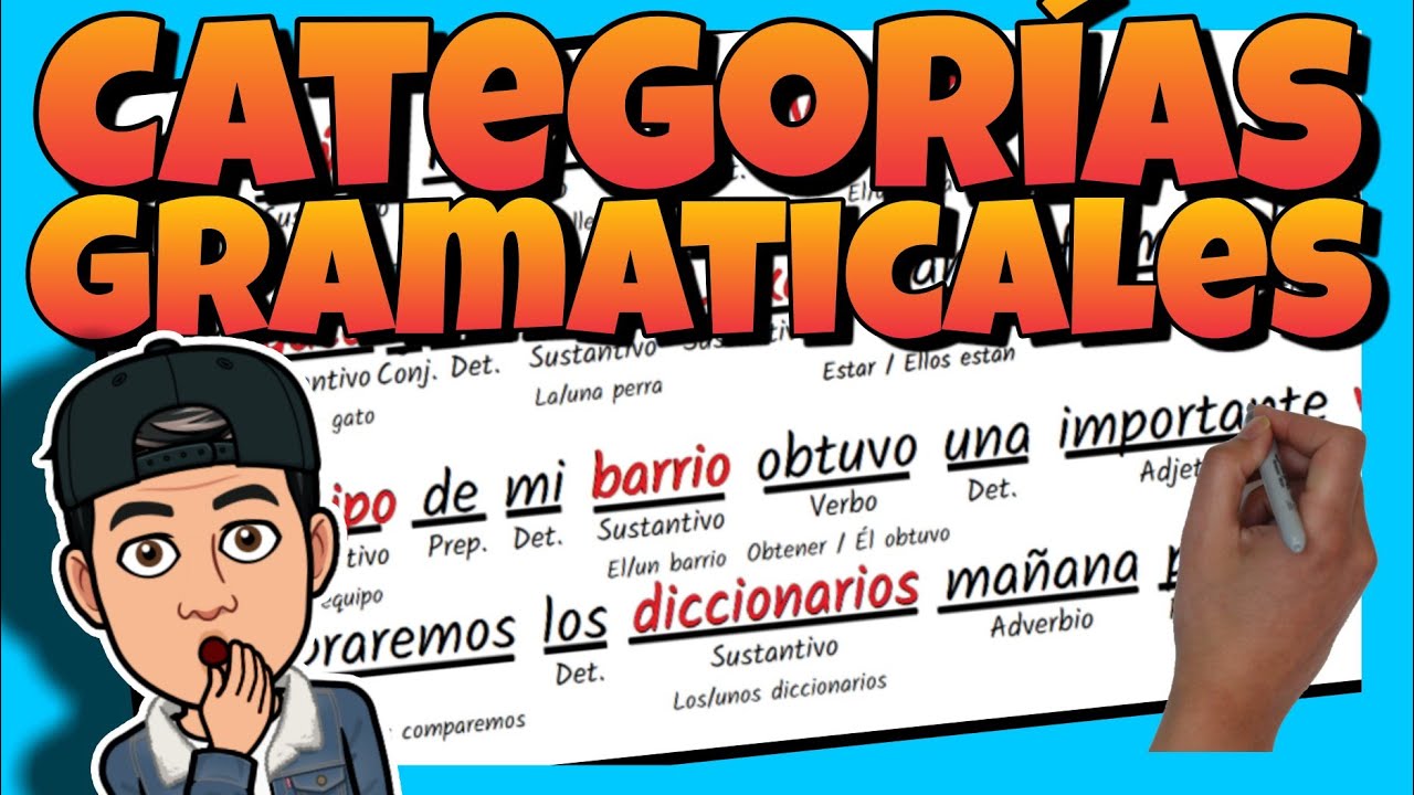 categorías gramaticales ejercicios resueltos pdf