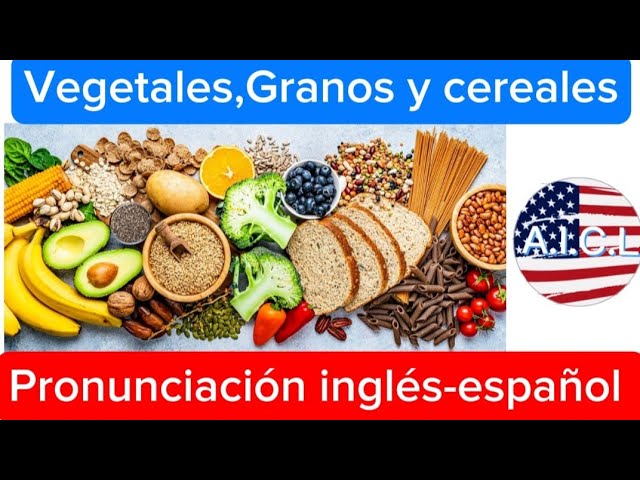 cereales en ingles y español