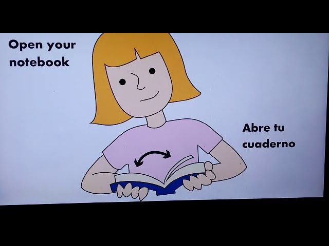 comandos en ingles para niños