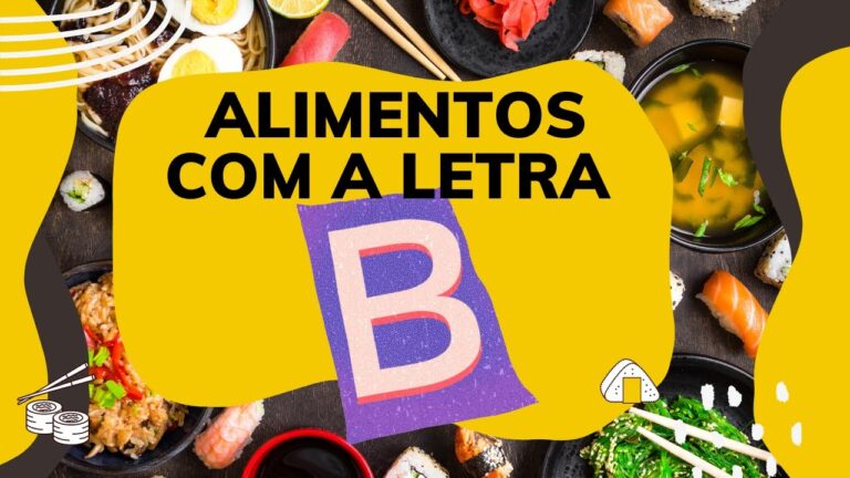 comida con la letra b