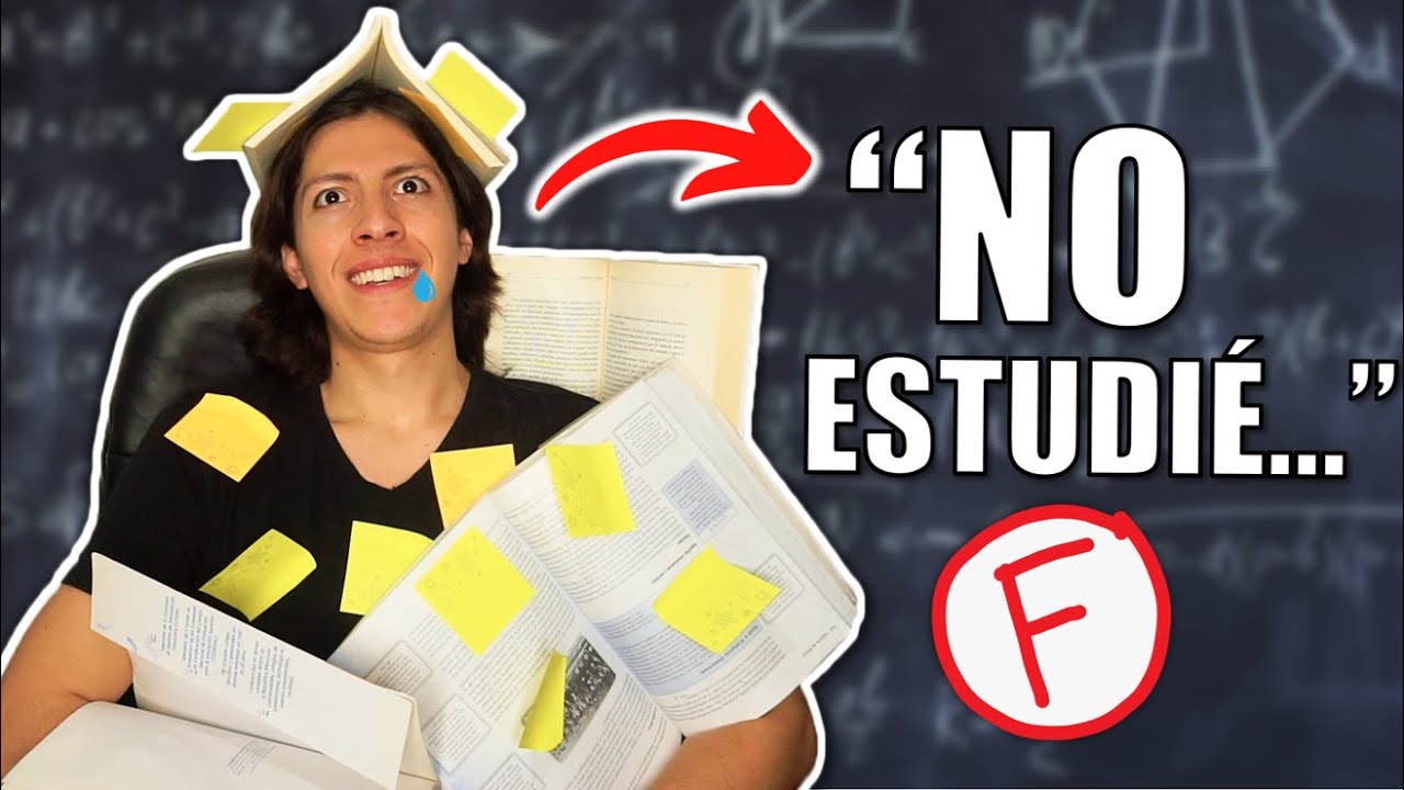 como aprobar un examen sin estudiar