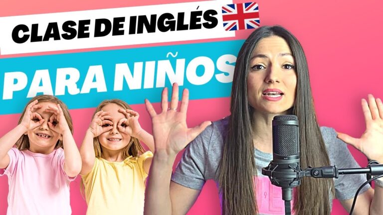 como dar clases de ingles a niños