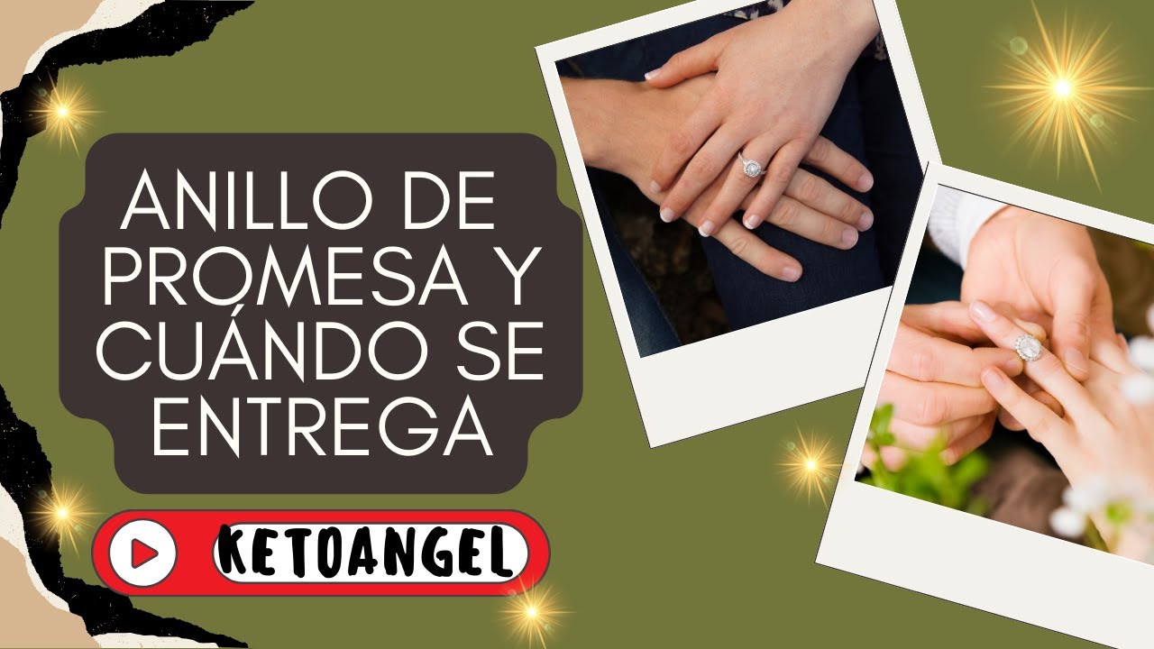 como debe ser un anillo de promesa