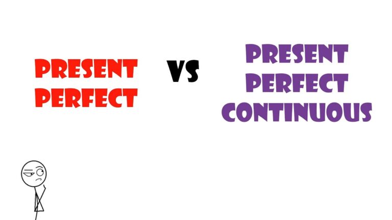 como diferenciar el present perfect simple del present perfect continuous