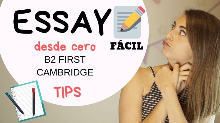 como hacer un essay b2
