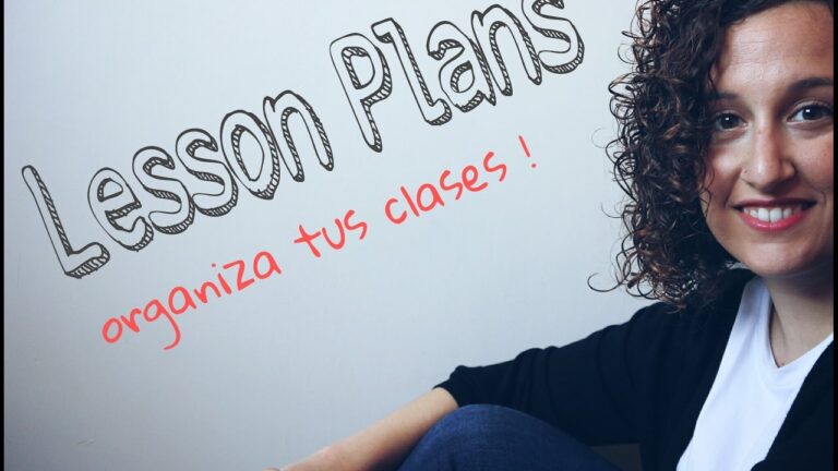 como hacer un lesson plan en ingles