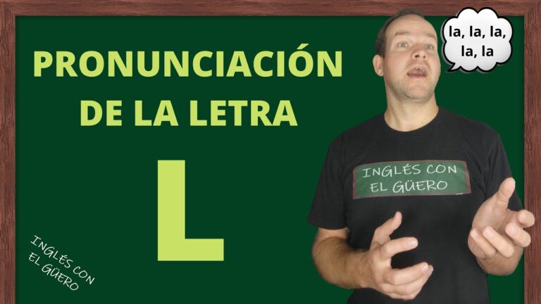 como pronunciar la l en ingles