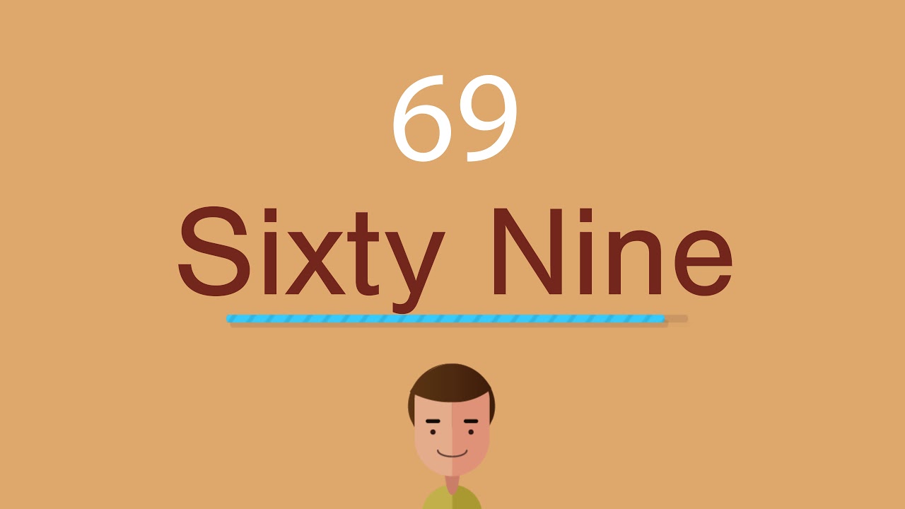 como se dice 69 en inglés