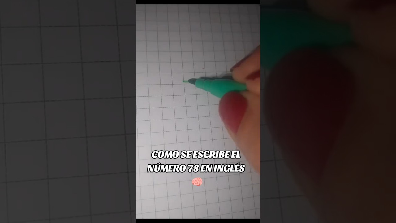 como se dice 78 en inglés