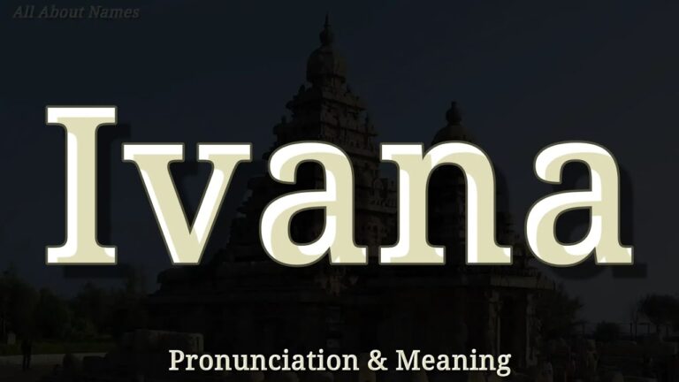 como se dice ivana en inglés