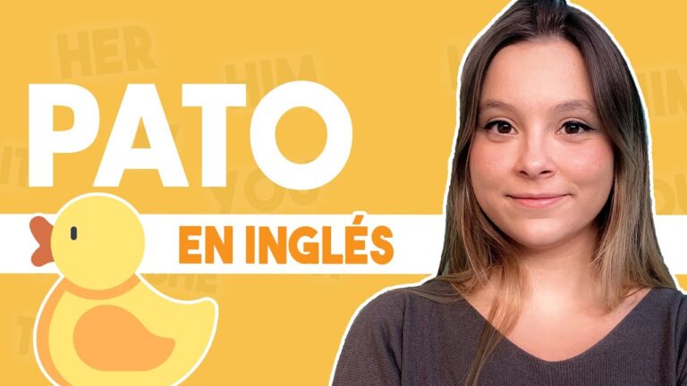 como se dice pato en inglés