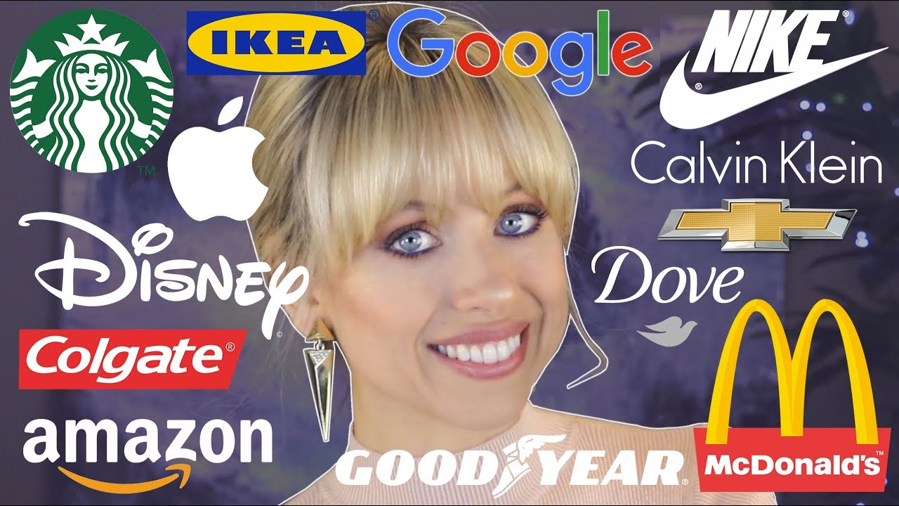 como se dicen las marcas en ingles