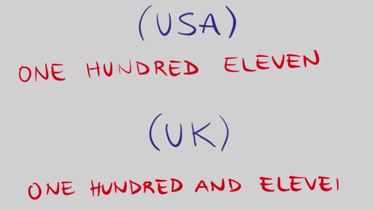 como se escribe 111 en ingles
