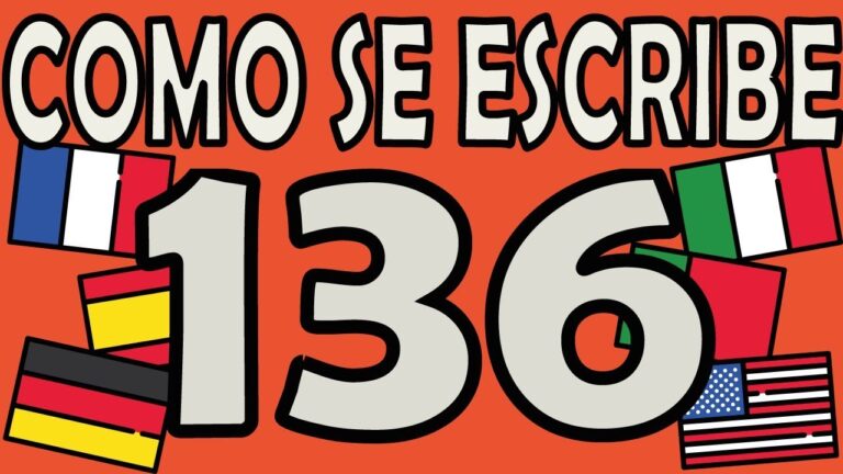 como se escribe 136 en letras