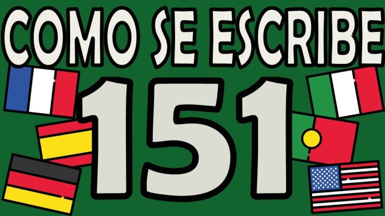 como se escribe 151 en letras