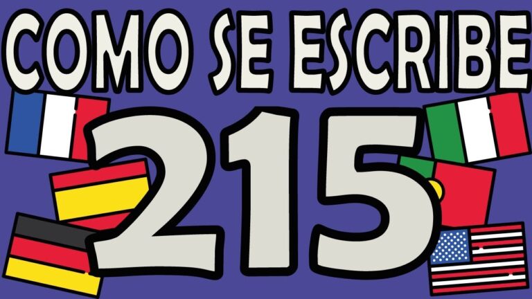 como se escribe 215 en ingles
