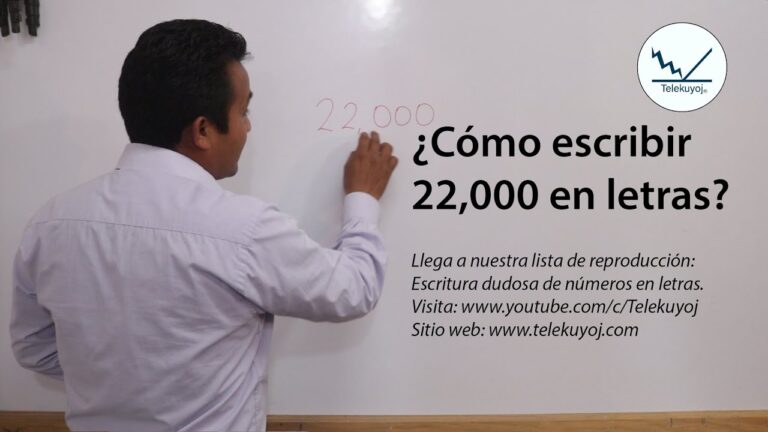 como se escribe 22 millones en letras