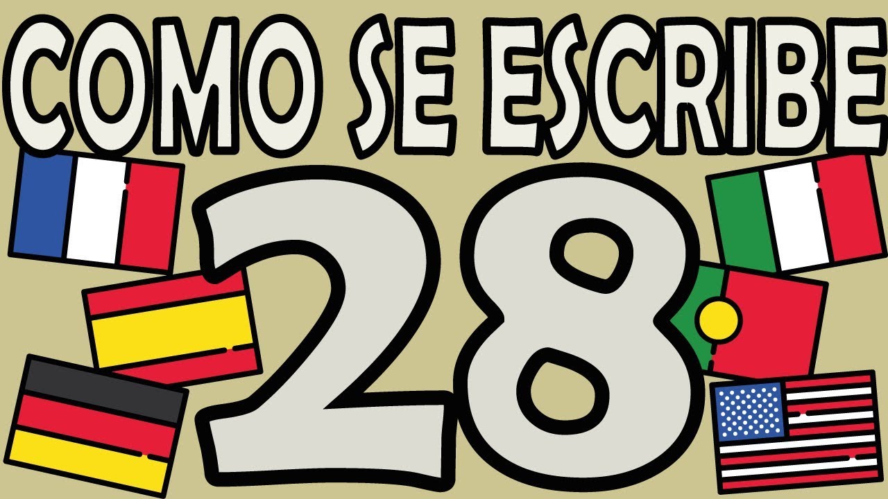 como se escribe 28 mil
