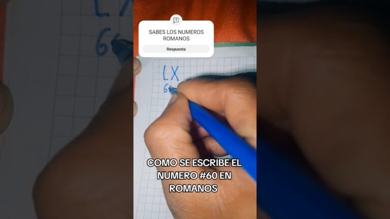 como se escribe 60 en numeros romanos