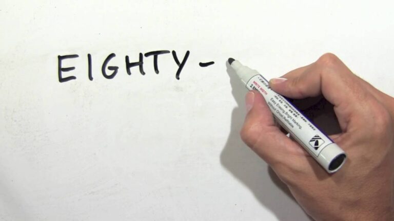 cómo se escribe 84 en inglés