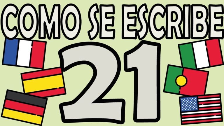 cómo se escribe el 21