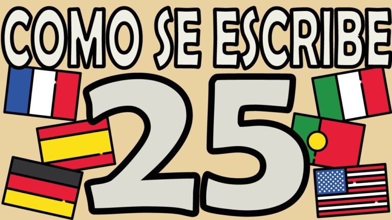 como se escribe en letras 25