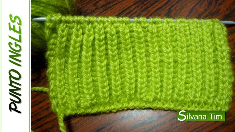 como se hace punto ingles