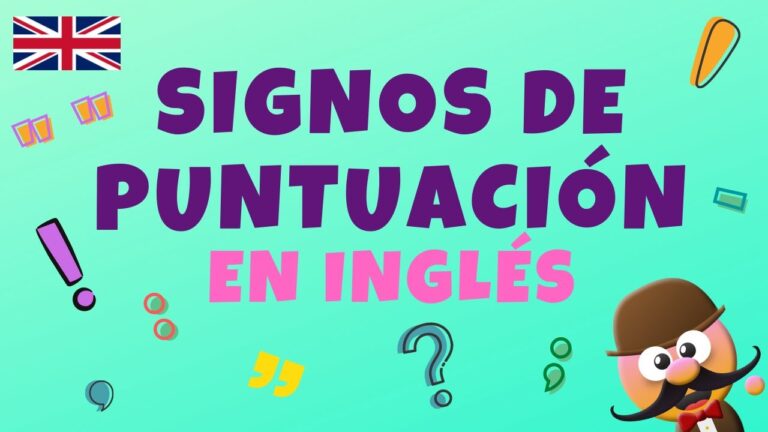 como se llaman los signos de puntuacion en ingles