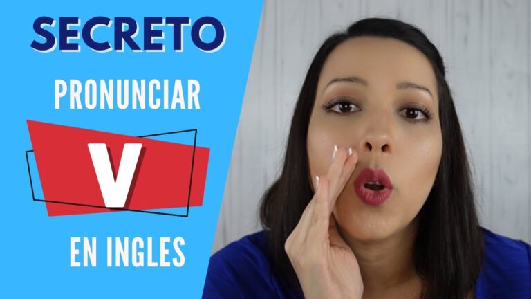 como se pronuncia la v en ingles