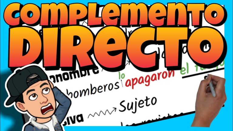 complementos del verbo ejercicios con soluciones