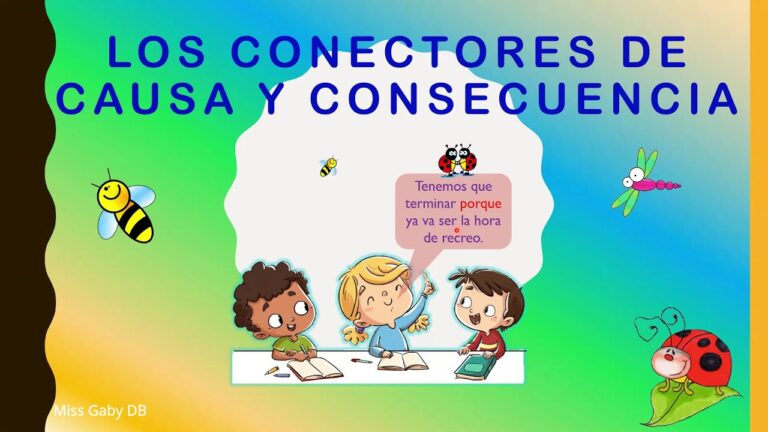 conectores de causa y consecuencia