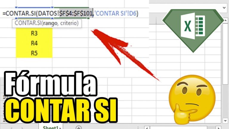 contar si en ingles excel