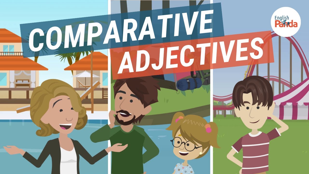 conversaciones en ingles con adjetivos comparativos