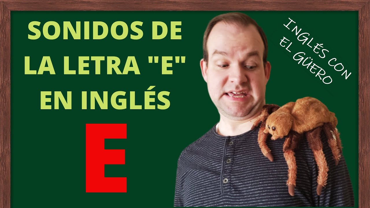 cosas con letra e en ingles