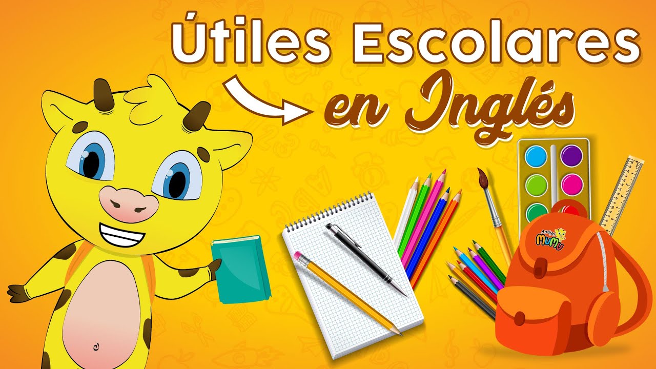 cosas del colegio en ingles